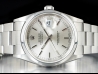 Rolex Datejust 36 Argento Oyster Silver Lining  Watch  16200